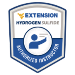 WVU Hydrogen Sulfide (H₂S) Authorized Instructor logo